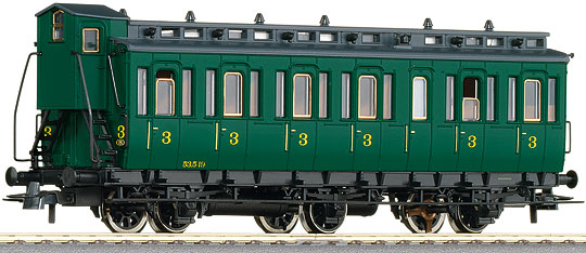 Compartment car 3rd class<br /><a href='images/pictures/Roco/45533.jpg' target='_blank'>Full size image</a>